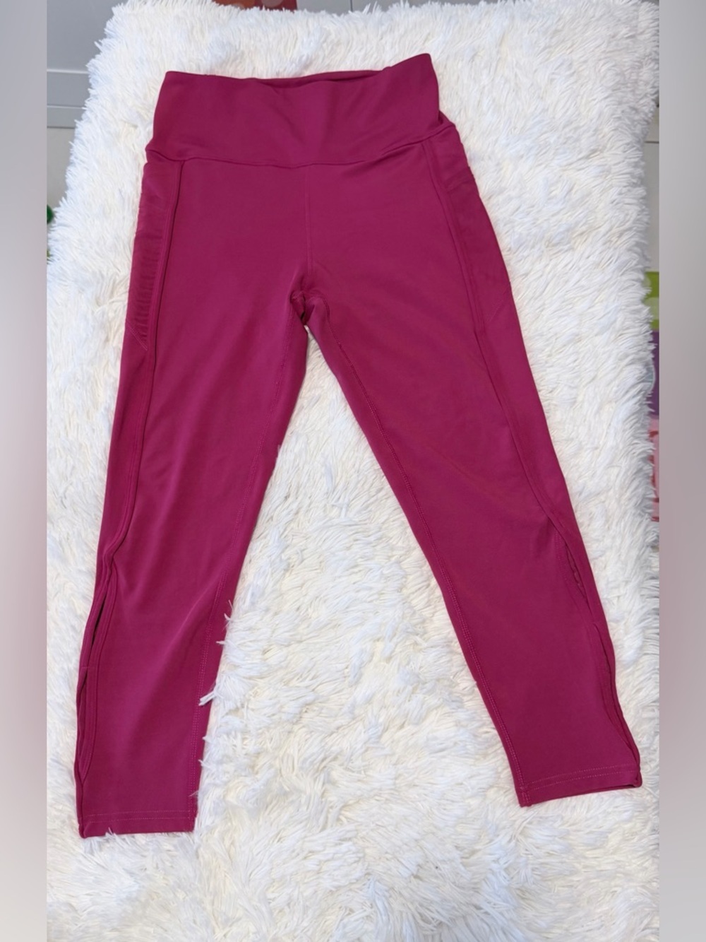 Magenta Active Leggings